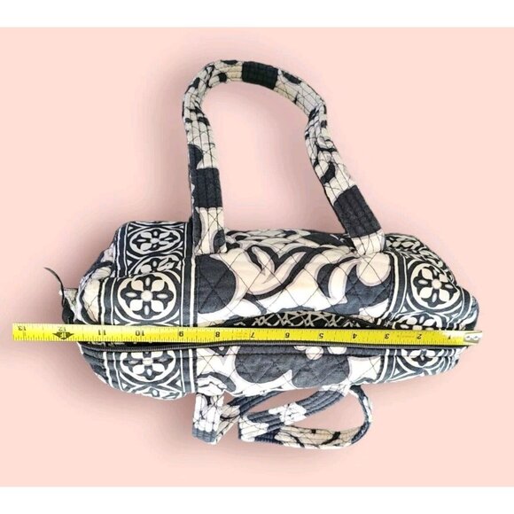 Vera Bradley Night & Day Retired Pattern Small Duffle Bag lots of pockets Purse - Picture 10 of 14